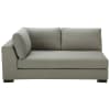 Modulares Sofa, Armlehne links, hellgrau